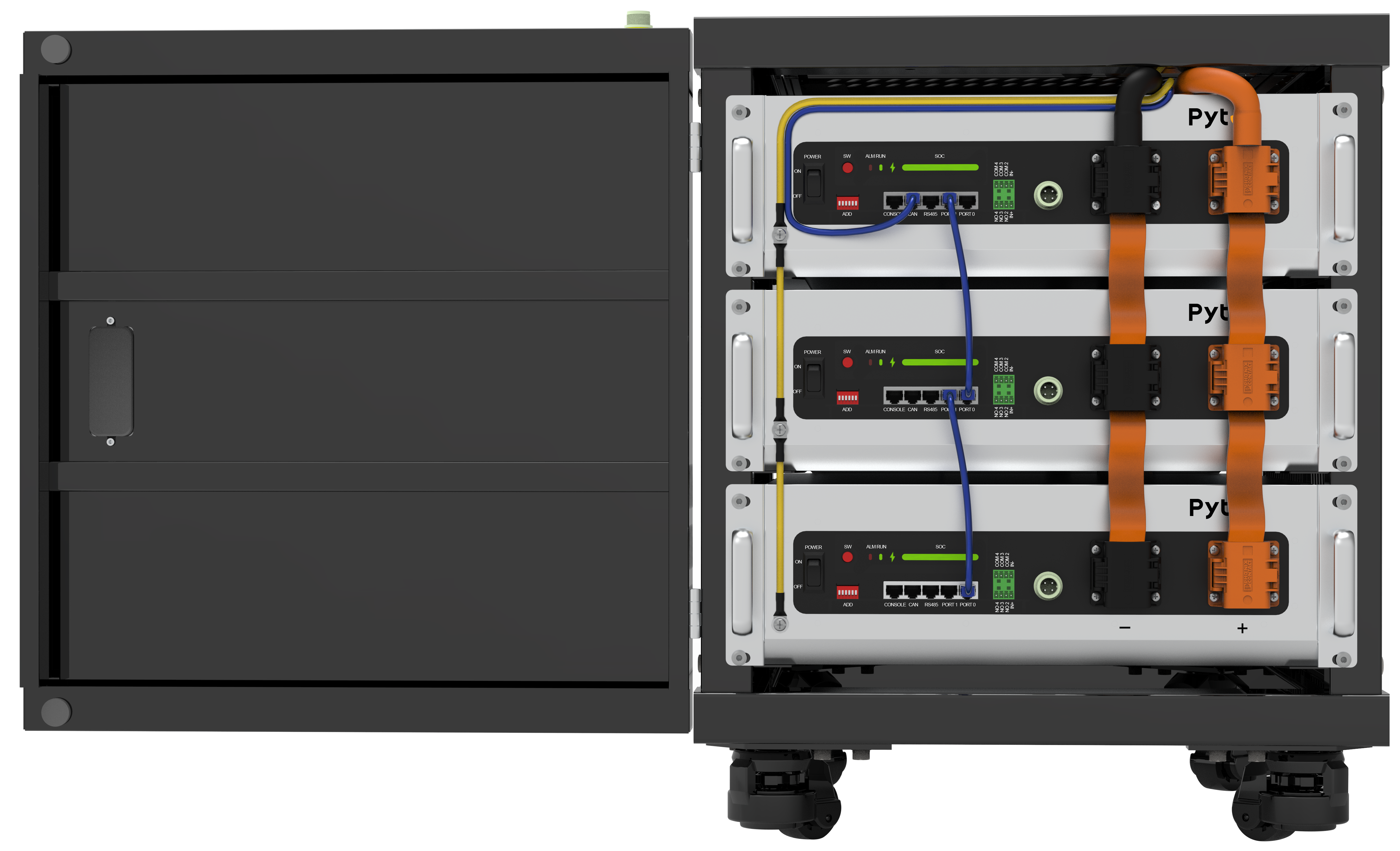 New Generation Pytes V5 - LFP 48V 5.12kWh LiFePO4 Rack Battery - UL Li ...