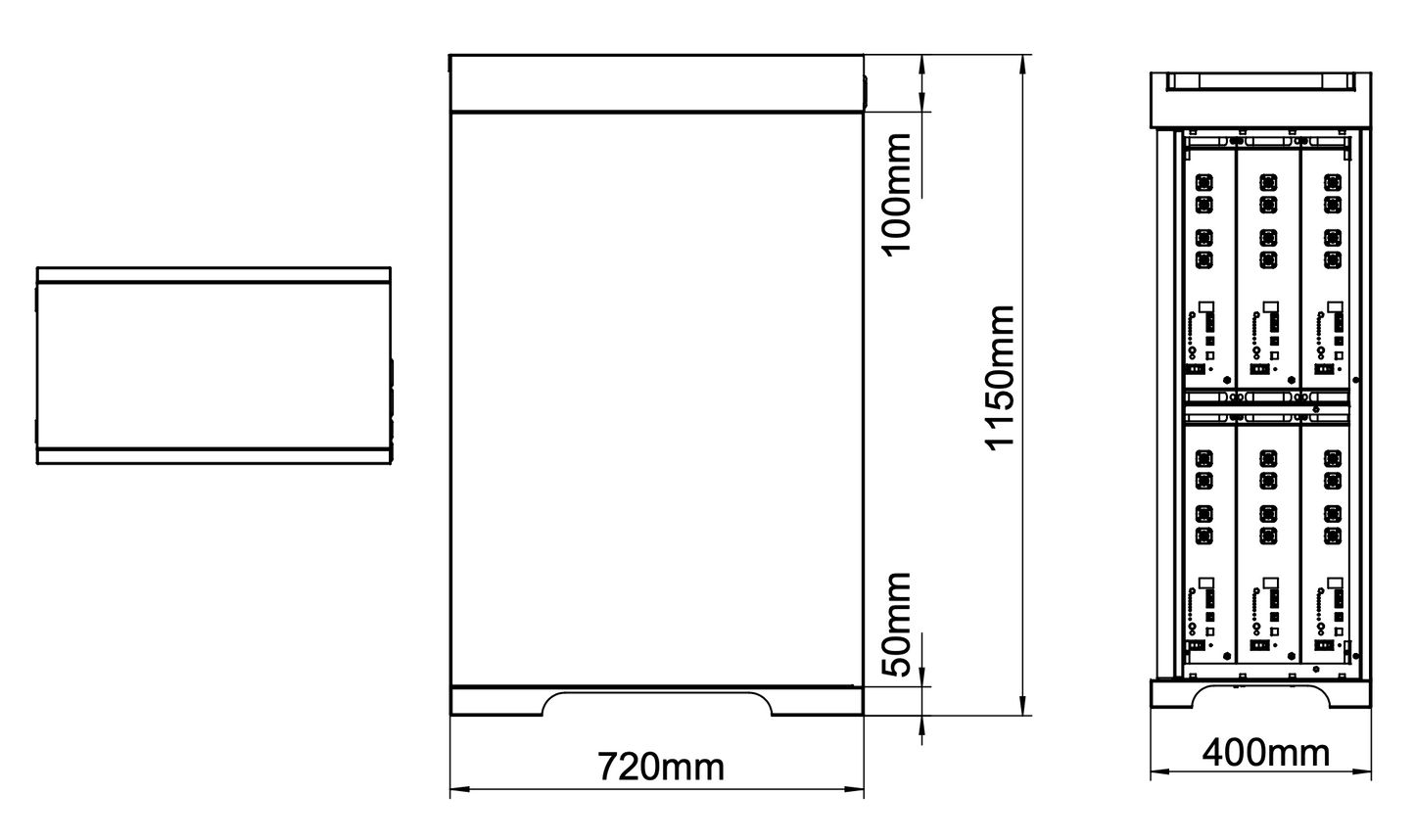 Forest RB Enclosure (Up to 6-Unit Cabinet)